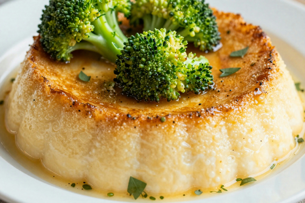 Flan di broccoli: un piatto semplice e nutriente a base di verdure verdi e uova